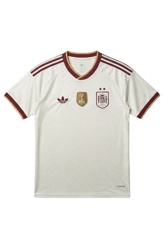 Spain 2026 Double Star Away Soccer Jersey