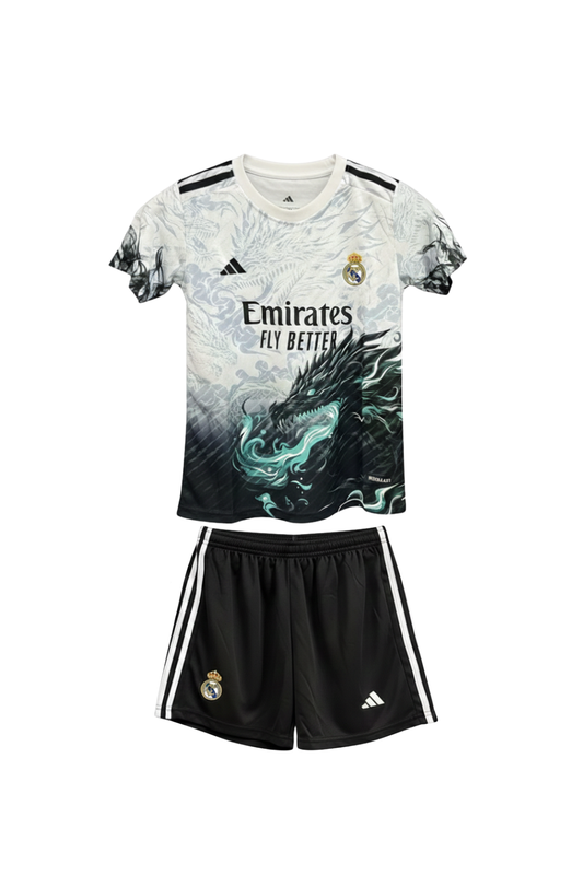 Real Madrid "Emerald Flame" Limited Jersey Kids Size