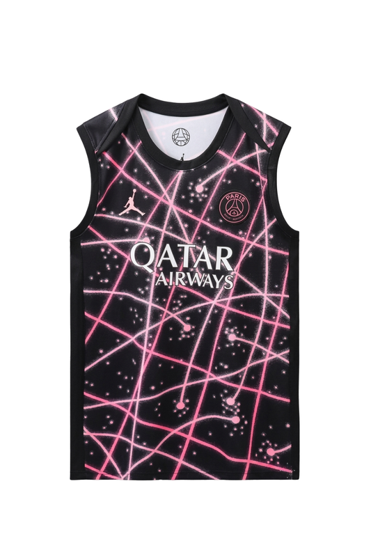 PSG Black Pink Sleeveless Set