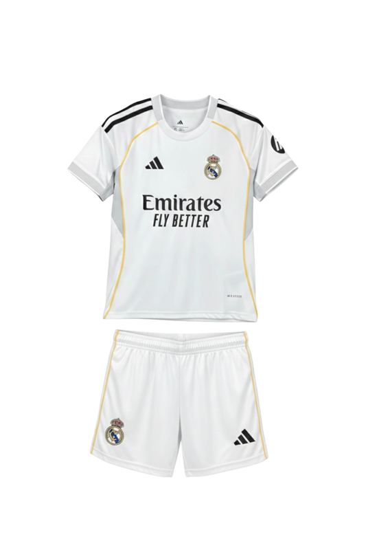 Real Madrid Home Kit Kids Size