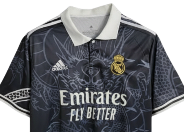 Real Madrid "Dragón Negro" Limited Jersey