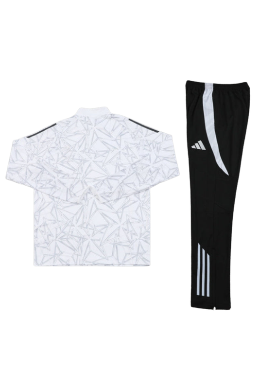 Real Madrid Black and White Tracksuit II