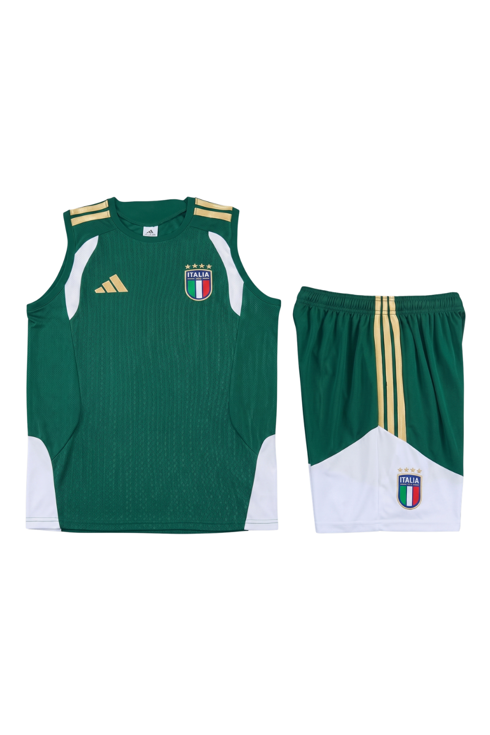 Italy Green Sleeveless Set