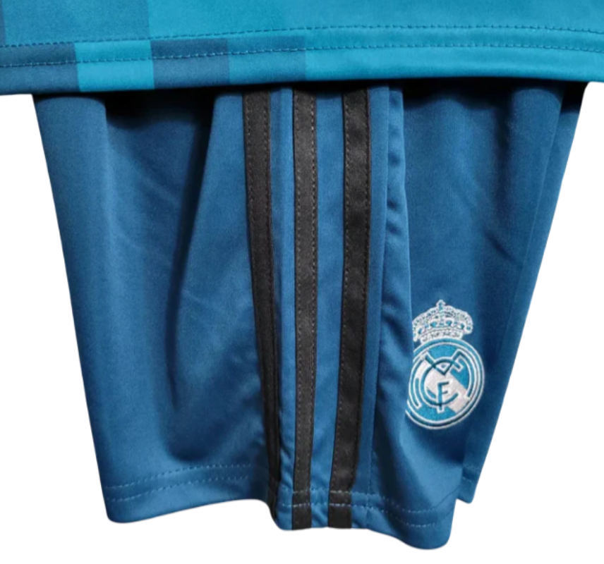Real Madrid 2017/2018 Third Away Jersey Kids Size