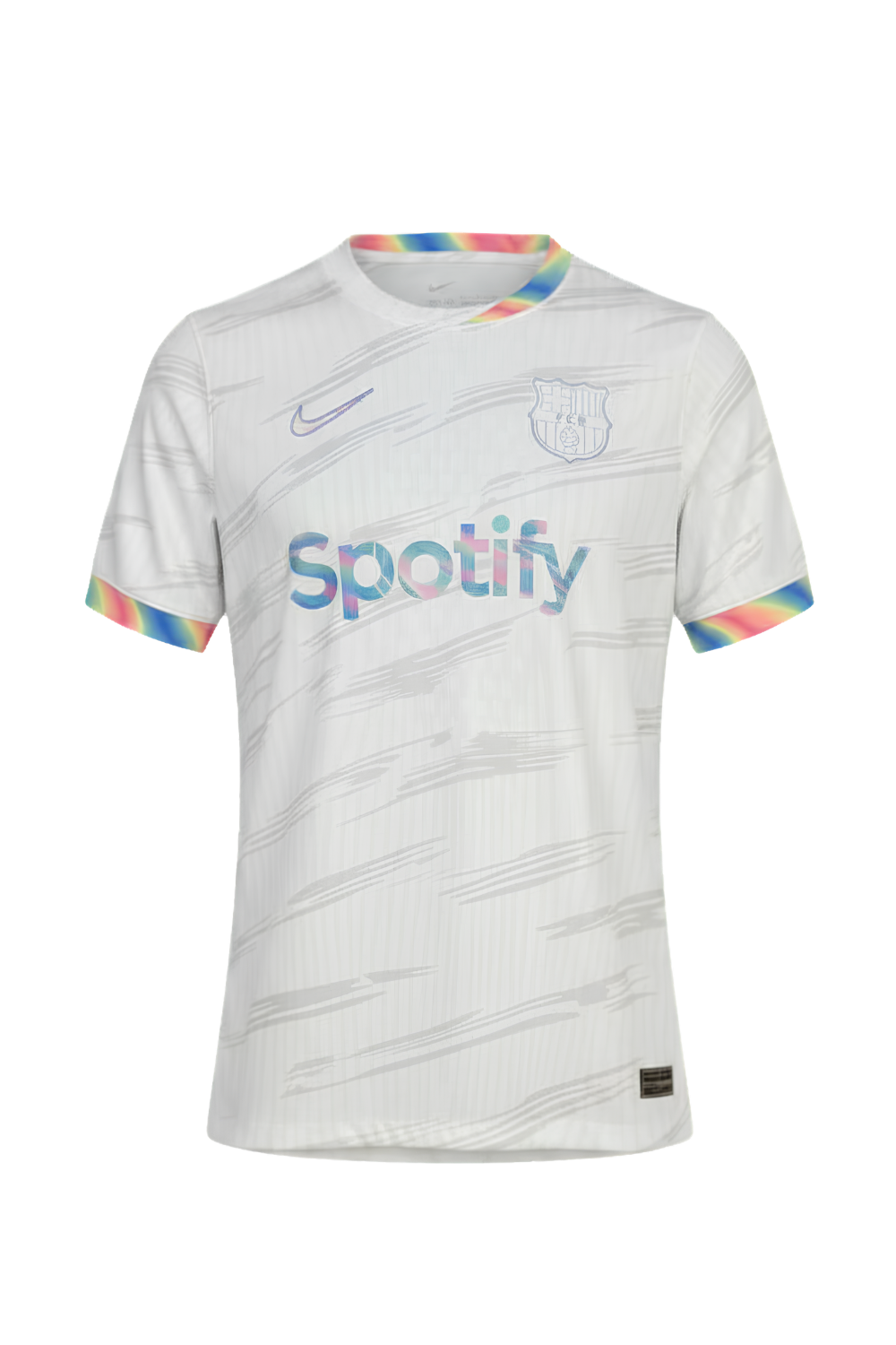 Barcelona White Chrome Kit