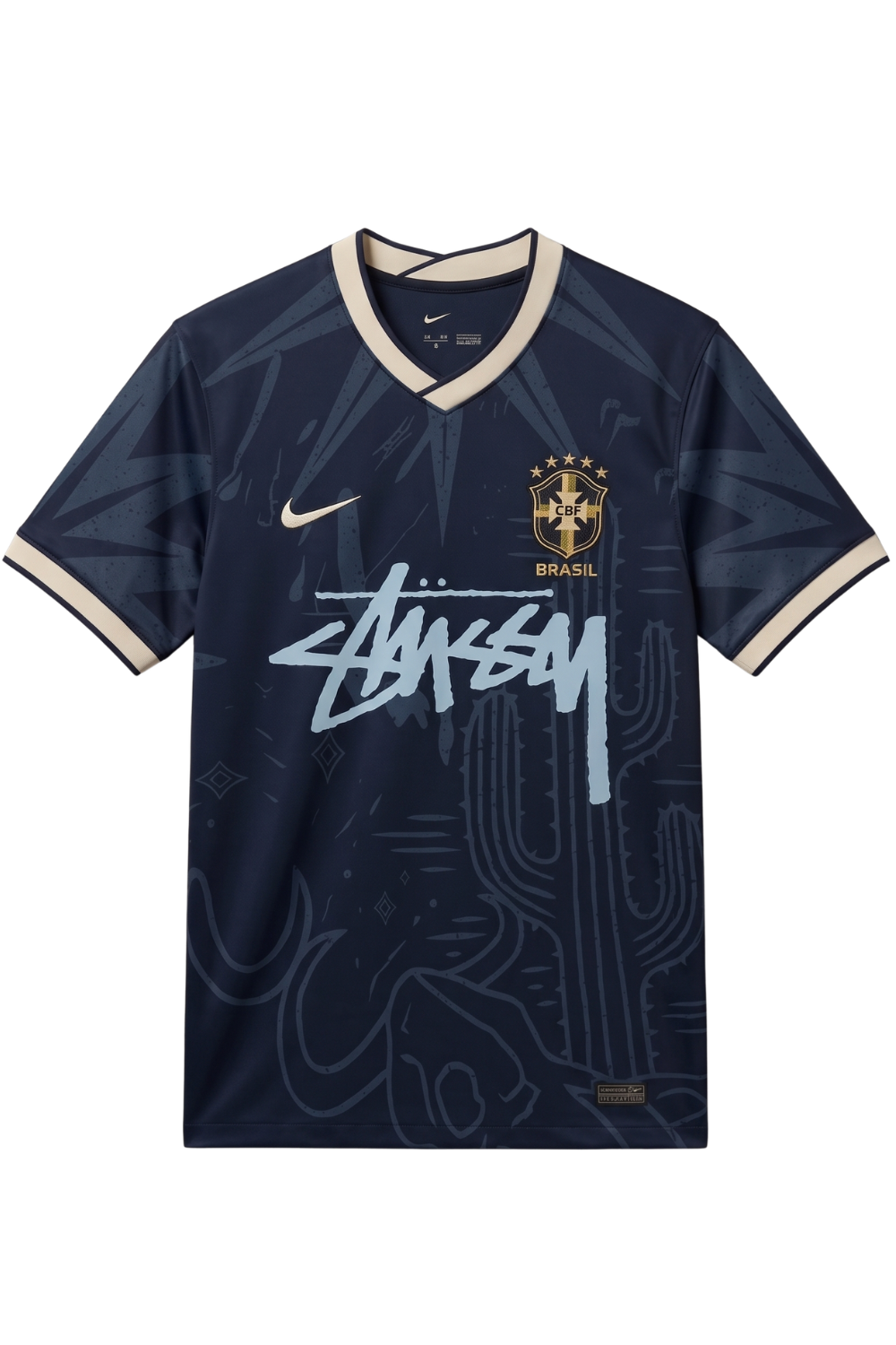 Brazil "Desert Breeze" Limited Jersey x Stüssy