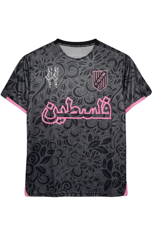 Palestine Home Jersey Black Pink